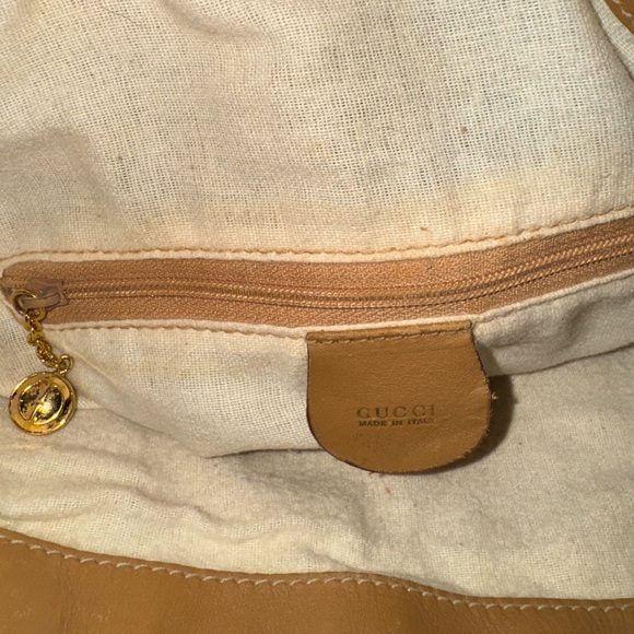 GUCCI VINTAGE CROSSBODY BUCKET BAG GG MONOGRAM - Picture 13 of 15